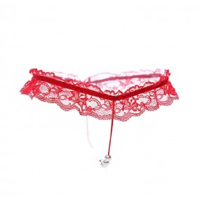 FEE ET MOI Temptation Sexy Lace Underwear (Red Color)